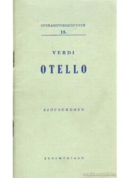 Verdi - Otello Verdi - Otello, Budapest 1959 antikvár könyv