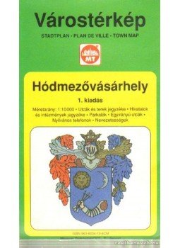 - Hódmezővásárhely várostérkép (1:10000) - Hódmezővásárhely várostérkép (1:10000), Budapest 0 antikvár könyv