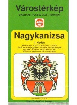 - Nagykanizsa várostérkép (1:20000) - Nagykanizsa várostérkép (1:20000), Budapest 0 antikvár könyv