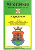 KERESZTY ANDRÁS GYÖRGY - Komárom várostérkép (1:20 000)