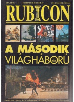 Rácz Árpád - Rubicon 1999. első különszám Rácz Árpád - Rubicon 1999. első különszám, Budapest 1999 antikvár könyv