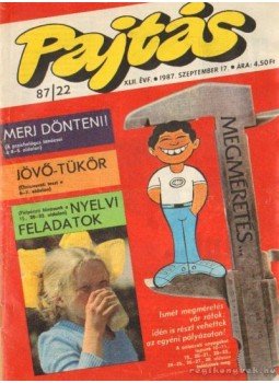 Bogáti Péter, Cser Gábor - Pajtás 1987. szeptember 22. szám Bogáti Péter, Cser Gábor - Pajtás 1987. szeptember 22. szám, Budapest 1987 antikvár könyv