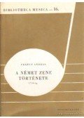 Pernye András - A német zene története 1750-ig