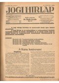 Dr. Boda Gyula (szerk.) - Jogi hirlap 1942. XVI. évfolyam 1-52. szám (teljes)