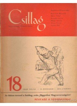 Németh Andor - Csillag 1949. május 18. Németh Andor - Csillag 1949. május 18., Budapest 1949 antikvár könyv