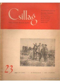 Németh Andor - Csillag 1949. október 23. Németh Andor - Csillag 1949. október 23., Budapest 1949 antikvár könyv