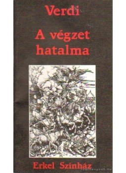 Verdi - A végzet hatalma Verdi - A végzet hatalma, Budapest 1990 antikvár könyv