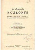 Dr. Fekete László - Kir. Közjegyzők Közlönye 1936.