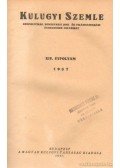 Drucker György (szerk.) - Külügyi szemle 1937. XiV. évfolyam
