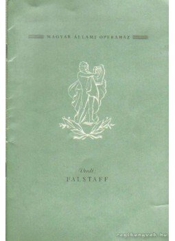 Verdi - Falstaff Verdi - Falstaff, Budapest 1966 antikvár könyv