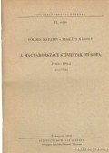 Földes Katalin- Szakáts Károly - A magyarországi színházak műsora 1962-1963