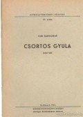 Ribi Sándorné - Csortos Gyula