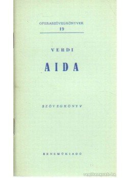 Verdi - Aida Verdi - Aida, Budapest 0 antikvár könyv