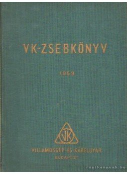 - VK-zsebkönyv - VK-zsebkönyv, Budapest 1959 antikvár könyv
