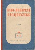 Király Elemér - Nagy-Budapest utcajegyzéke