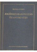 Hamza Gábor - Jogösszehasonlítás és antikvitás