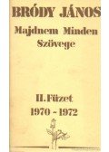 Bródy János - Bródy János Majdnem minden szövege II. füzet 1970-1972