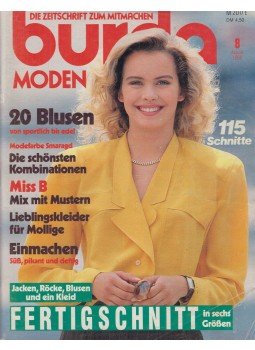 Aenne Burda (szerk.), Ingrid Küderle (szerk.), Susanne Reinl (szerk.) - Burda Moden 1988/8. August Aenne Burda (szerk.), Ingrid Küderle (szerk.), Susanne Reinl (szerk.) - Burda Moden 1988/8. August, Offenburg 1988 antikvár könyv