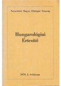 Jankovics József - Hungarológiai Értesítő 1979. I. évfolyam