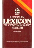 McArthur, Tom - Longman Lexicon of Contemporary English