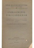 Alszeghy zsolt Dr.,Szlávik Ferenc - Csiksomlyói iskoladrámák