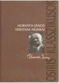 Horváth János - Horváth János verstani munkái