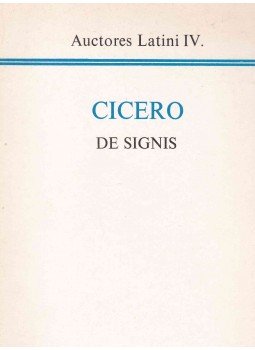 Cicero - De signis Cicero - De signis, Budapest 1989 antikvár könyv