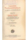 Prof. Klatt, Edmund - Langescheidts Taschenwörterbücher der englischen und deutschen Sprache Englisch-Deutsch