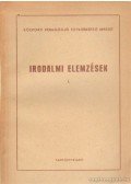 Miklós Róbert - Irodalmi elemzések I.