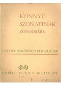 F. Kassai Mária-Hernádi Lajosné-Hajdu Miklósné-Komjáthy Aladárné - Könnyű szonatinák zongorára