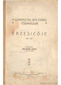 Mocskonyi József - A Szarvasi Ág. Hitv. Evang. Főgimnázium értesítője 1910-1911