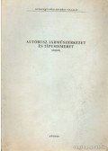 Zombor István,Varro Tibor - Autóbusz járműszerkezet és típusismeret