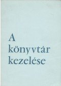 Katsányi Sándor - A könyvtár kezelése