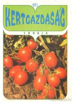 Sass Pál - Új kertgazdaság 1996/4 Sass Pál - Új kertgazdaság 1996/4, Budapest 1996 antikvár könyv