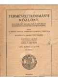 Gorka Sándor,Ilosvay Lajos - Természettudományi Közlöny 1925. március 817. füzet