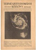 Gombocz Endre,Szabó-Patay József - Természettudományi Közlöny 1933. május 9-10. szám