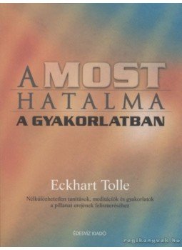 Eckhart Tolle - A most hatalma a gyakorlatban Eckhart Tolle - A most hatalma a gyakorlatban, Budapest 2003 antikvár könyv