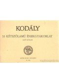 Kodály Zoltán - 55 kétszólamú énekgyakorlat - alsó szólam