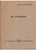 Balogh László,Kiss Mihály,Schvajda Béla-Palya József - RBV alapismeretek