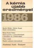 Csákvári Béla - A kémia újabb eredményei 1986.