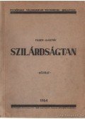 Faber Gusztáv - Szilárdságtan