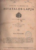 Dr. Haviár Lajos (szerk.) - Békés vármegye hivatalos lapja 1939. XLII. évfolyam (teljes)