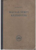Halász Előd - Magyar-német kéziszótár