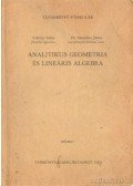 Selényi Géza-Szendrei János - Analitikus geometria és lineáris algebra