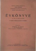 Grohs György - Magyar Optikai Művek R.-T. Süss Sándor műszerész és optikai szakirányú iparostanonciskolájának Évkönyve az 1940-41 iskolai évről