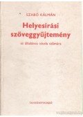Szabó Kálmán - Helyesírási szöveggyűjtemény