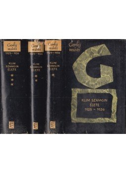 Gorkij - Klim Szamgin élete I-III., Budapest 1964 antikvár könyv