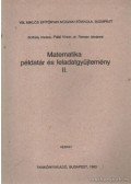 Borbély Imréné,Páldi Vince,Dr. Reiman Istvánné - Matematika példatár és feladatgyűjtemény II.