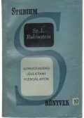 Rubinstein, Sz. L. - Gondolkodáslélektani vizsgálatok