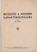 Pál Antal - Bevezetés a modern karakterologiába